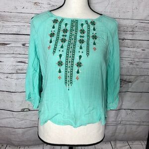 Copper Key cold shoulder top